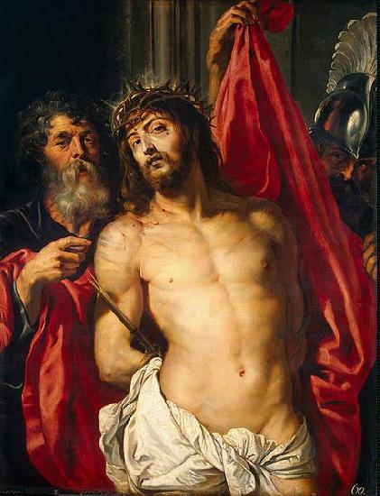Rubens Santoro Chrystus w koronie cierniowej Germany oil painting art